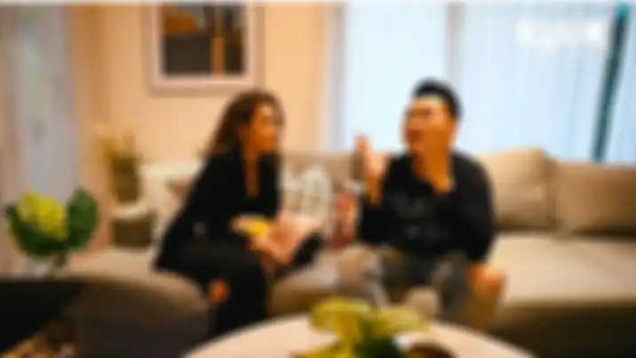 Gisella Anastasia berbincang bersama Rio Motret