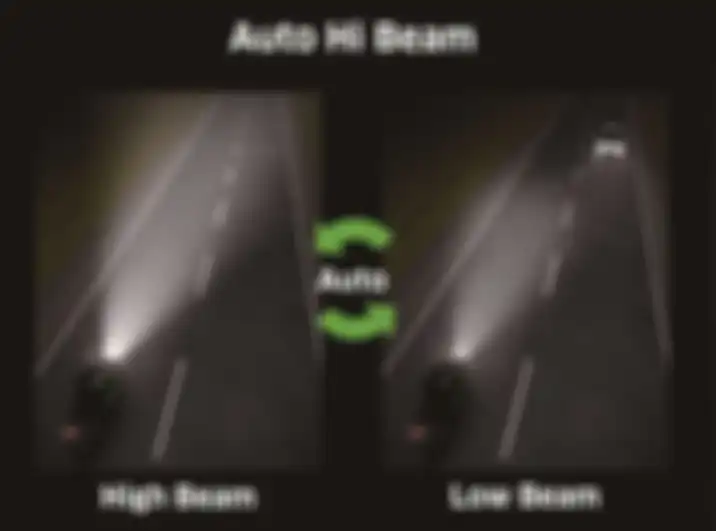 Sensor kamera Auto Hi Beam di Kawasaki Ninja H2 SX SE