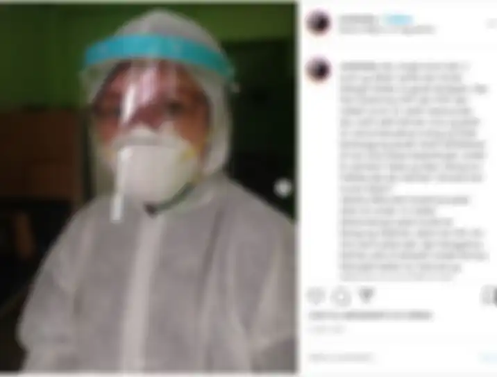 Postingan istri mendiang Bani Seventeen
