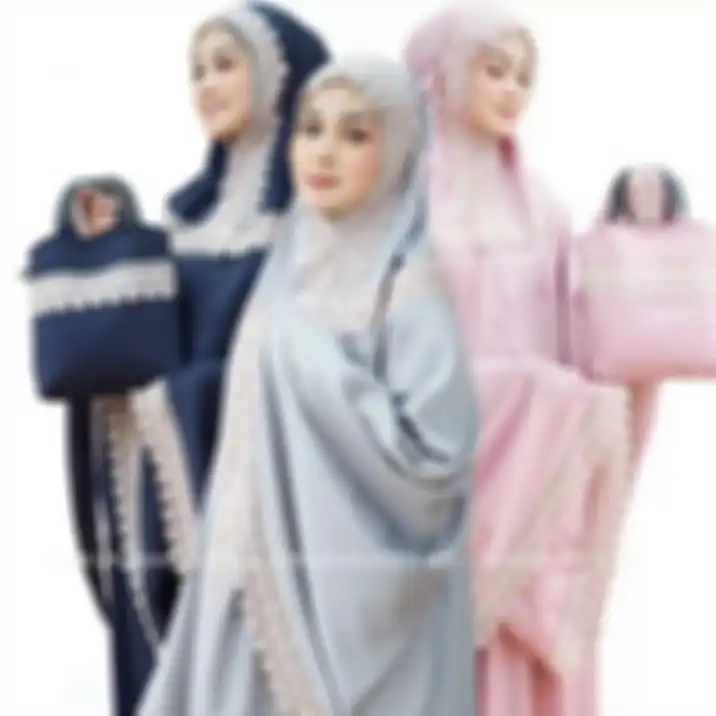 Mukena silk dari AR_RUQIAH. 