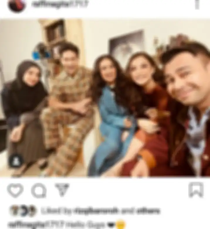 Unggahan Raffi ahmad