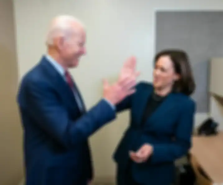 Joe Biden dan Kamala Harris.