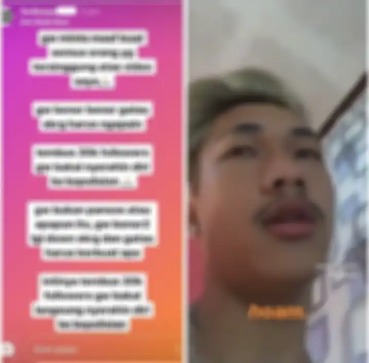Temannya ditahan, ferdian paleka malah sibuk ngemis followers