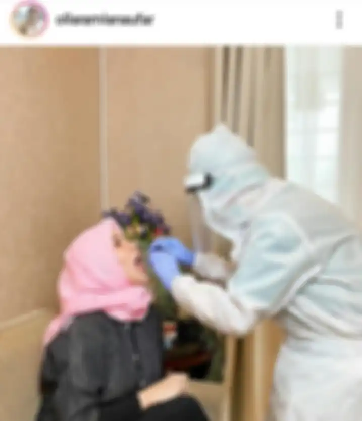 Olla ramlan jalani rapid test mandiri
