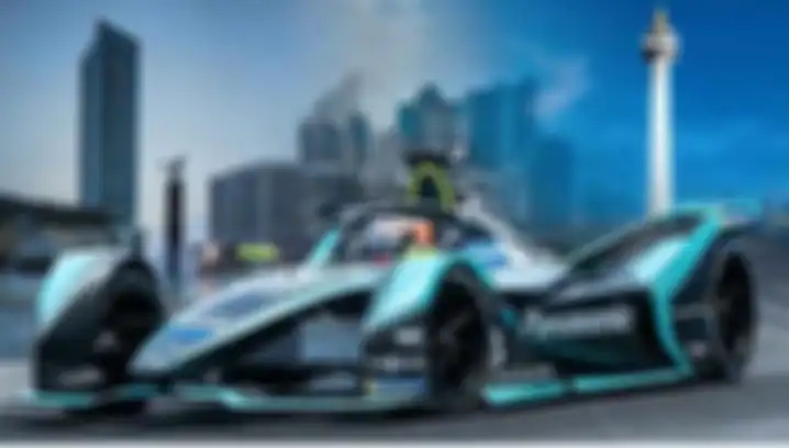 Gelaran balapan Formula E, salah satu megaproyek Gubernur DKI Jakarta Anies Baswedan yang menjadi sorotan. 