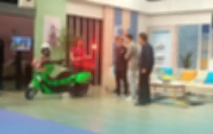 Peresmian dan peluncuran ambulans Yamaha NMAX di sebuah stasiun tv swasta beberapa waktu lalu.