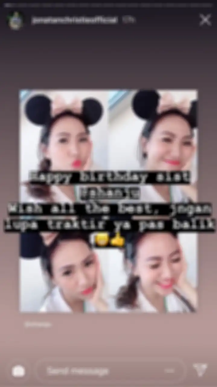 Ucapan Jojo buat Shania