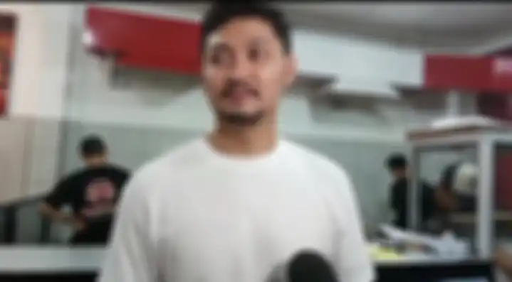 Angga Wijaya saat ditemui di restoran Seafood Tanjung Mas 99, Lenteng Agung, Jumat (23/12/2022).