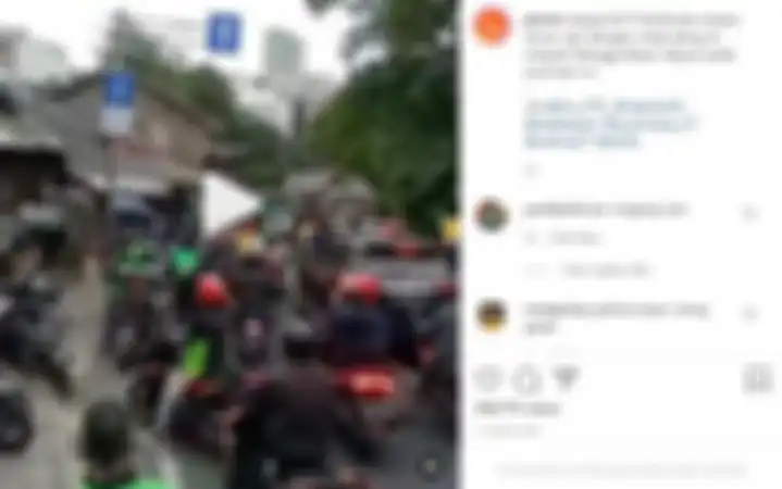 Bentrok driver ojol lawan mata elang (debt collector) di Mangga Besar Raya, Jakarta Pusat