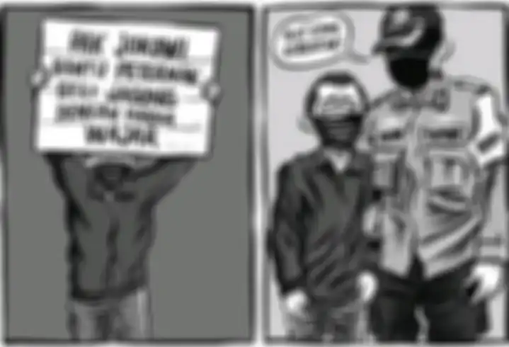 Foto tampang peternak ayam asal Blitar ini viral di media sosial. Kini, dia dapat kesempatan mengadu langsung kepada Jokowi.