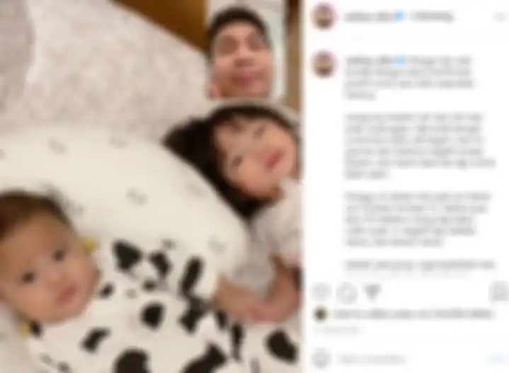 Unggahan Raditya Dika yang harus melakukan isolasi mandiri. 