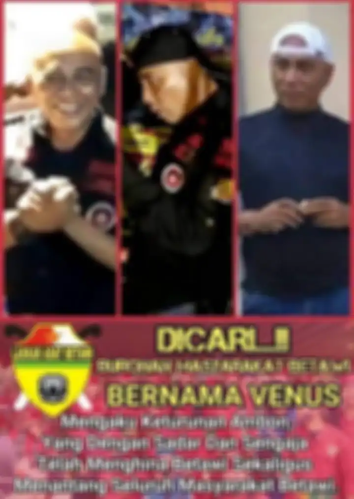 Foto anggota ormas di Bekasi yang hina orang Betawi banyak dicari di media sosial. 