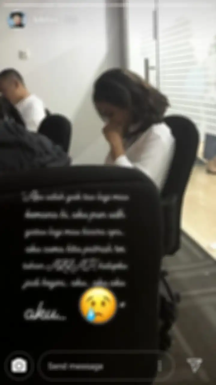 Unggahan Instagram Story kekasih Vanessa Angel