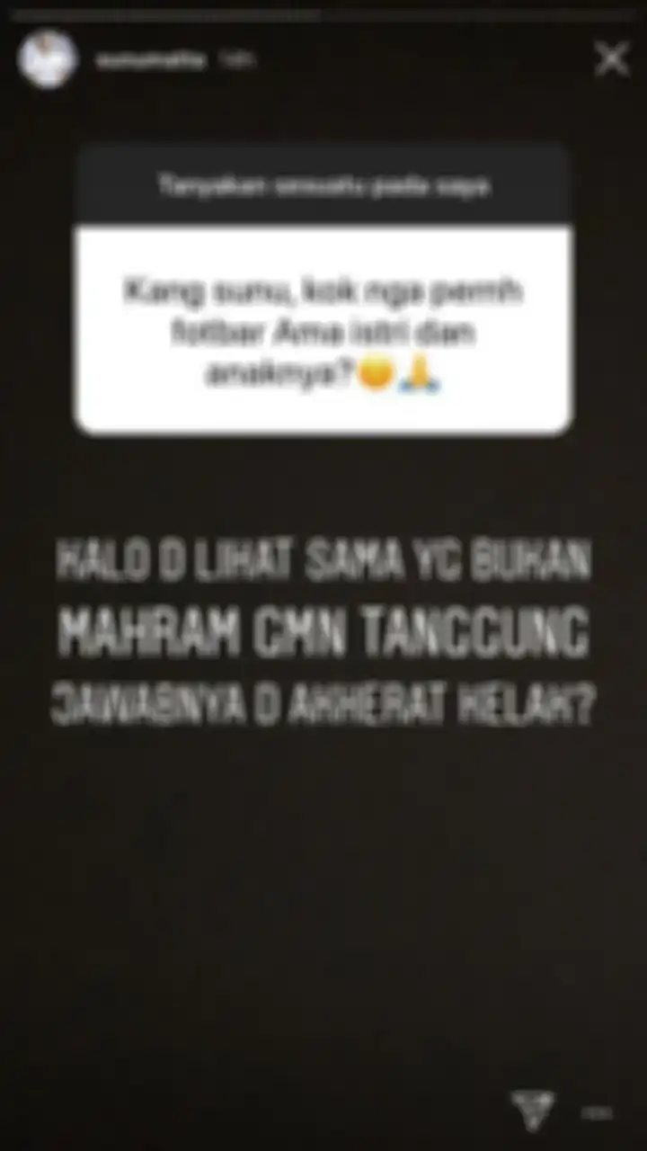 Jawaban Sunu soal rumah tangganya