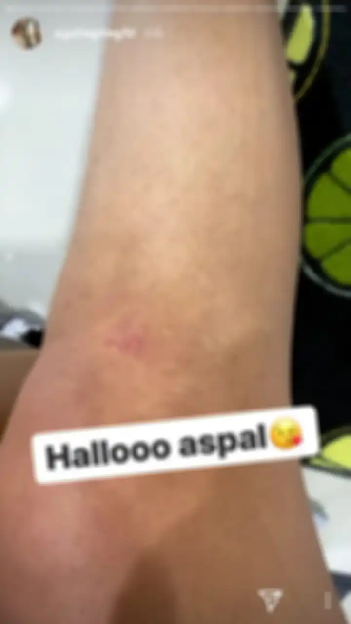 Unggahan Instagram story Ayu Ting Ting