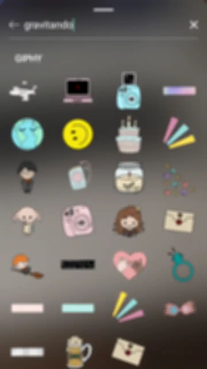 Sticker GIF Instagram Gravitando