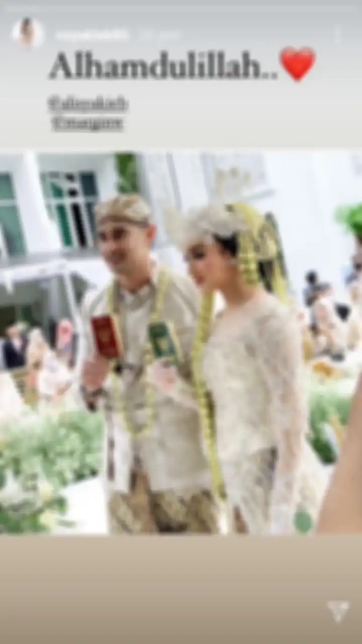 Pernikahan Ali Syakieb dan Margin