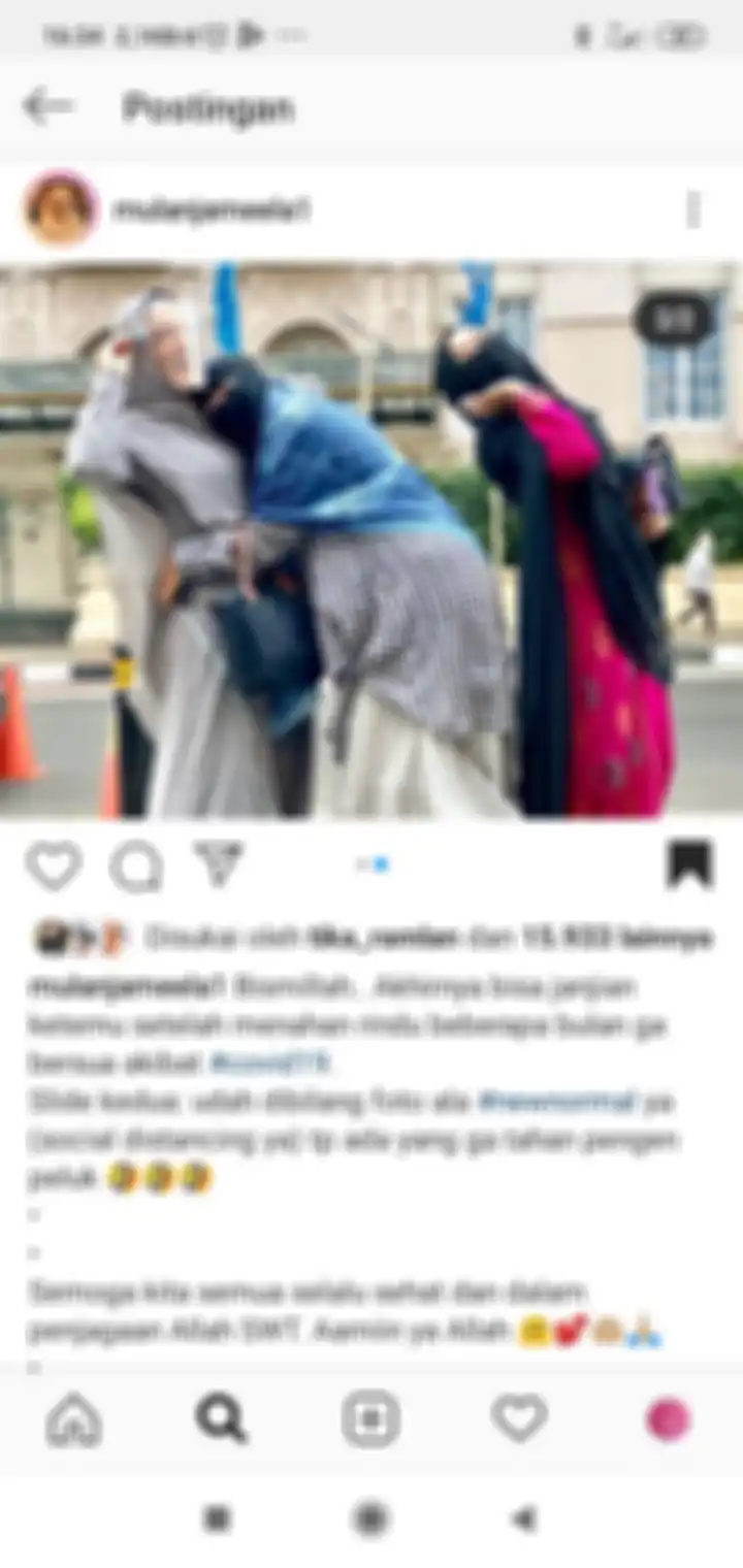 Mulan Jameela foto bareng Umi Pipik