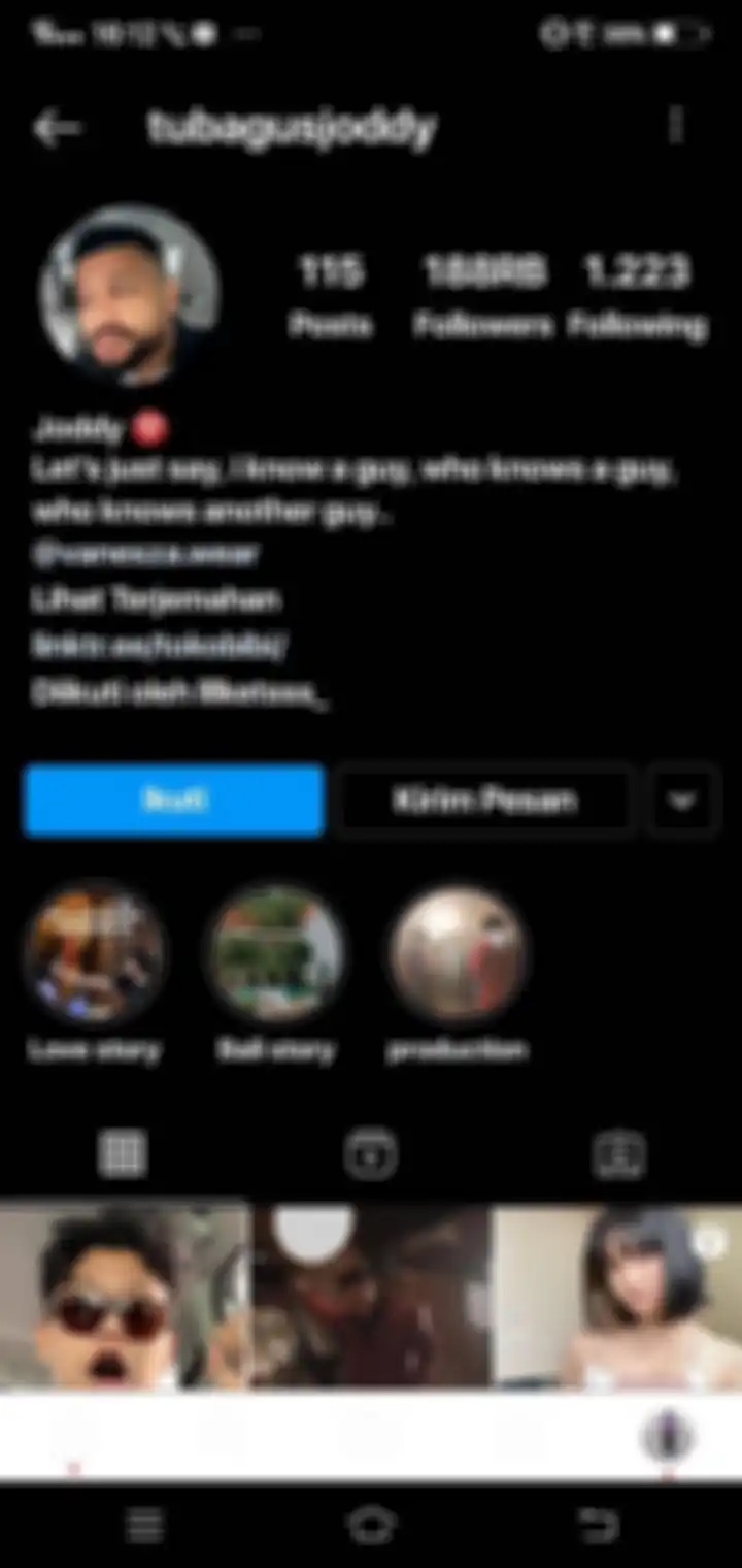 Dari kejadian itu, netizen juga dibuat syok atas perubahan akun Instagram Tubagus Joddy. Kini sopir Vanessa Angel sudah ditetapkan sebagai tersangka.