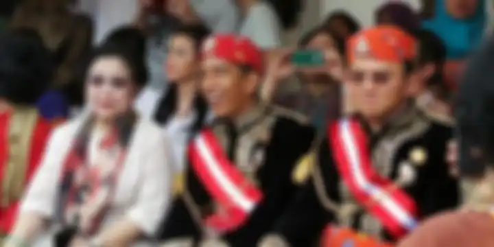 Ketua Umum Partai Demokrasi Indonesia Perjuangan (PDIP) Megawati Soekarnoputri turut hadir dalam aca