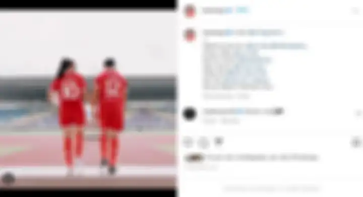 Potret pre wedding bersama Erina Gudono yang untuk pertama kalinya diunggah oleh Kaesang Pangarep.