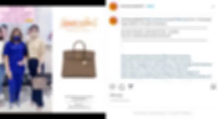 Potret Selvi Ananda tenteng tas Hermes seharga Rp 500 juta