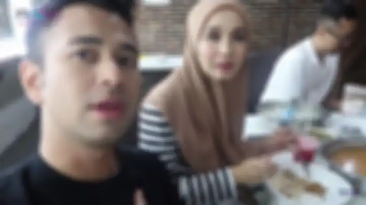 Raffi Ahmad tak canggung ngobrol dan makan bareng Laudya Cynthia Bella