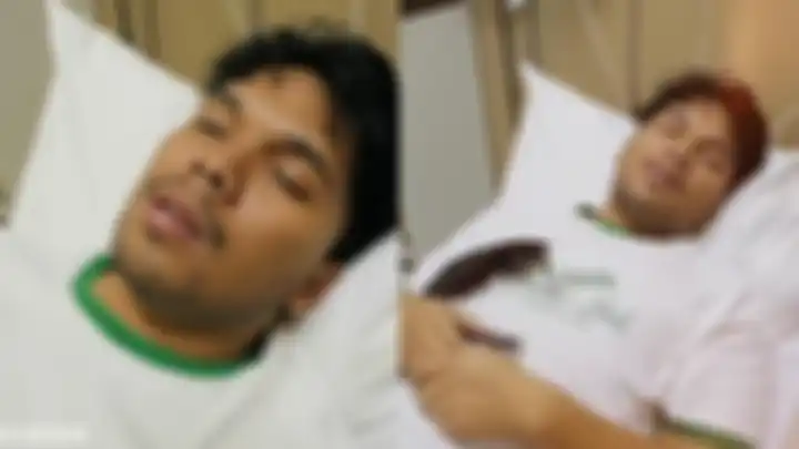 kekasih Fuji, Thariq Halilintar masuk rumah sakit, 