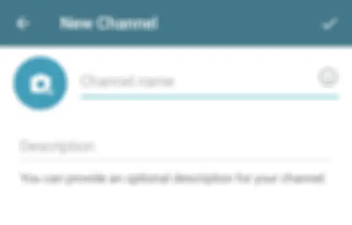 Isi identitas channel baru kalian terlebih dahulu sebelum memilih private channel di Telegram.