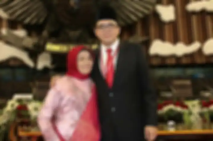 Arteria Dahlan ketika dilantik menjadi anggota DPR