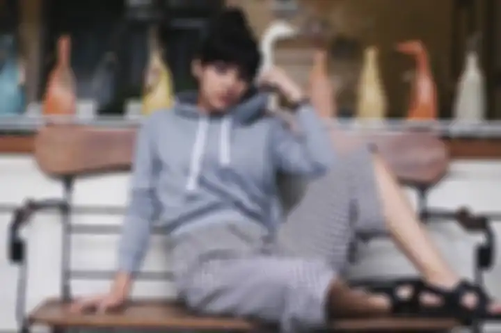 Riri Febriyanti berpose