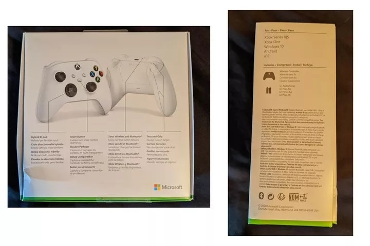 Konsol kontroler Xbox Series X dan S.