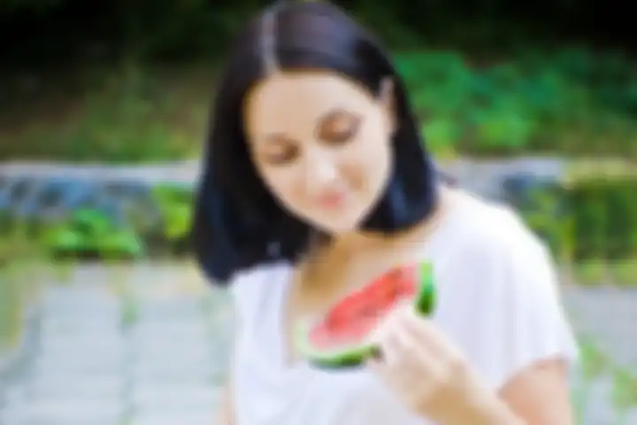 makan semangka