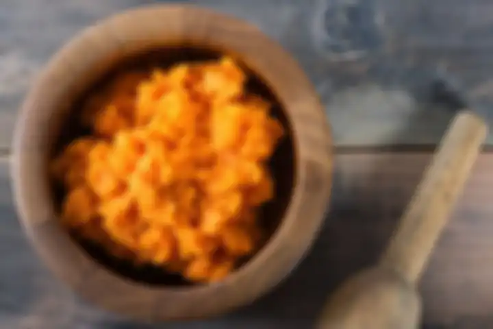 Masker ubi untuk rambut