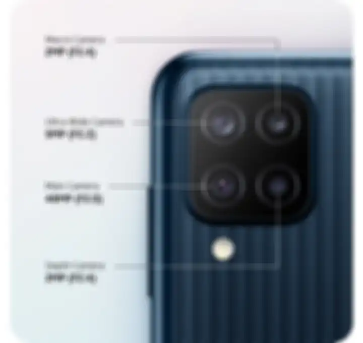 detail kamera Samsung Galaxy M12