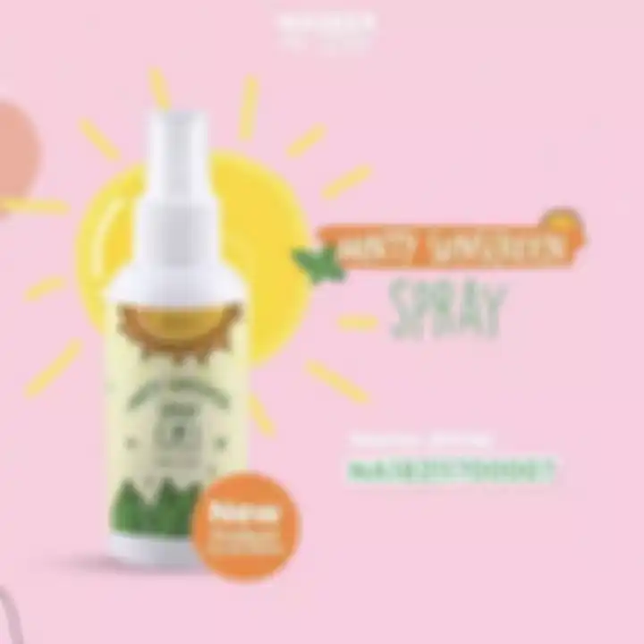 Lea Gloria Minty Sunscreen Spray 2 in 1