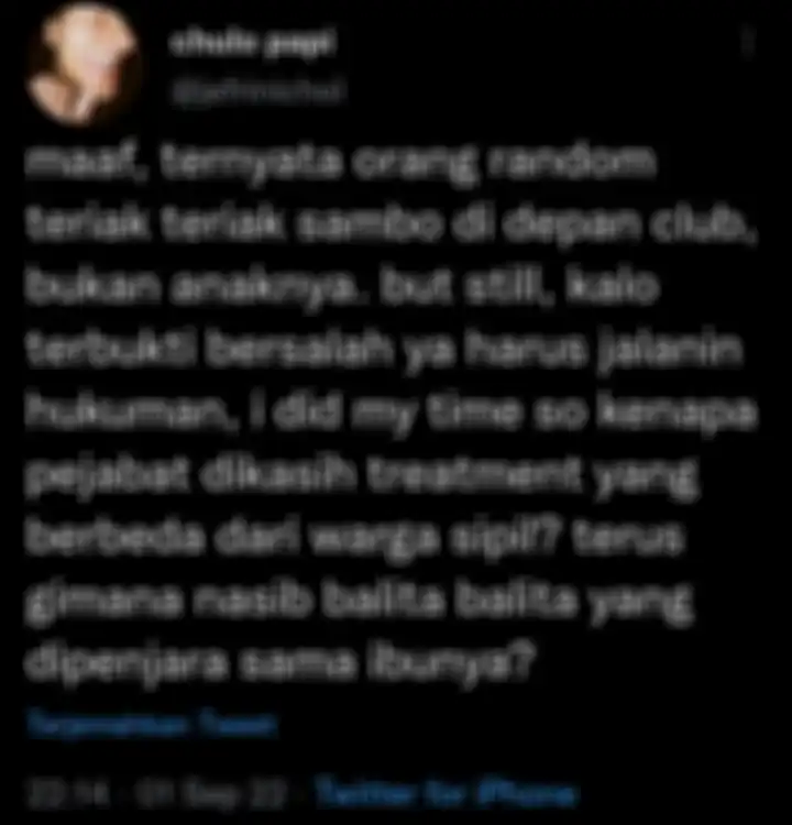 Permintaan maaf Jefri Nichol soal komentarnya terkait anak Ferdy Sambo