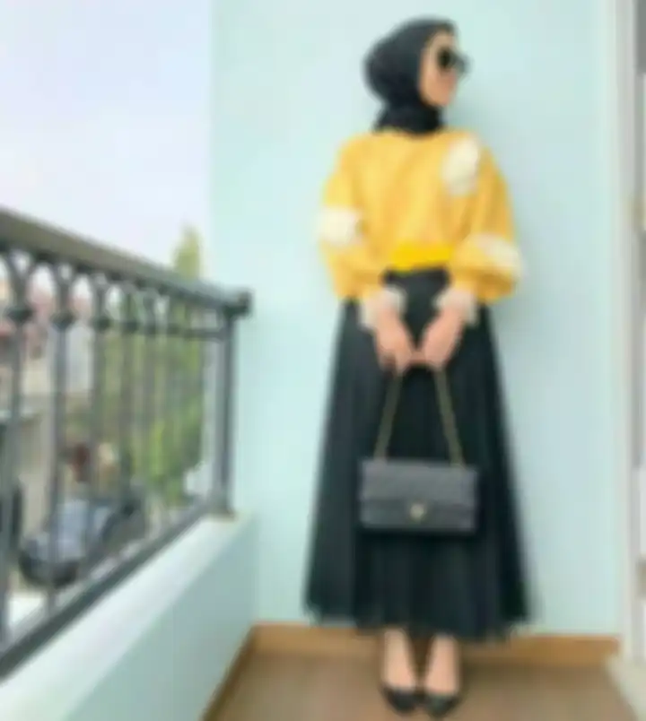Model rok kekinian yang lagi ngetren buat hijabers: tutu skirt