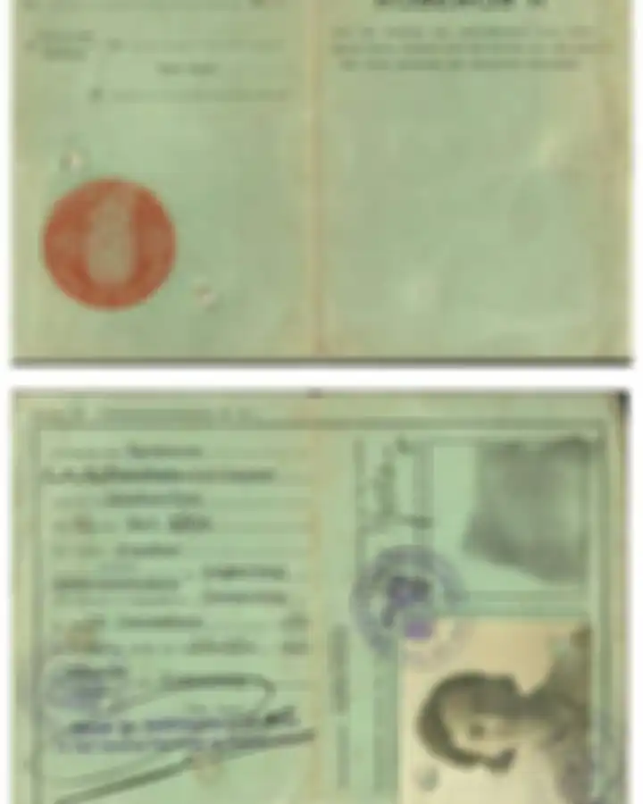 SIM zaman dulu tahun 1896, malah mirip surat beneran ukurannya besar.