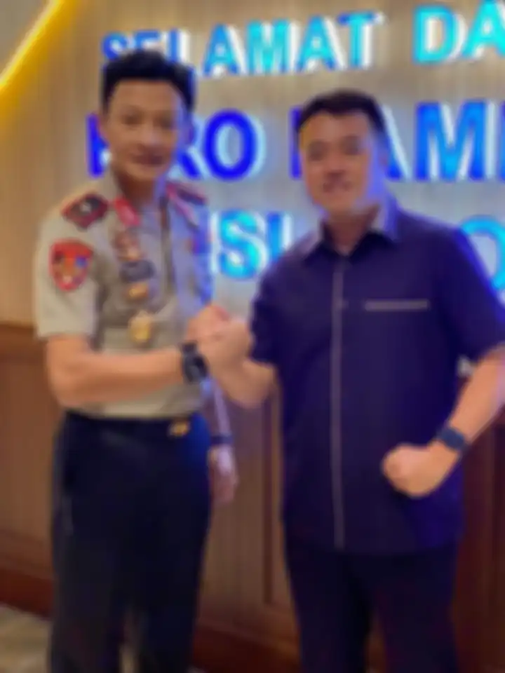 Foto Karo Paminal Divpropam Polri Brigjen Hendra Kurniawan ramai dibahas gegara diterpa gosip usai kenaikan pangkat. 