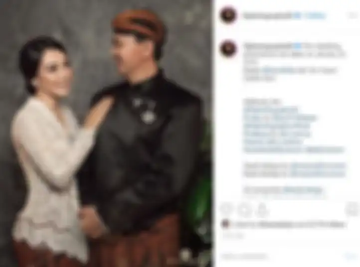 Ahok dan Puput pemotretan untuk prewedding