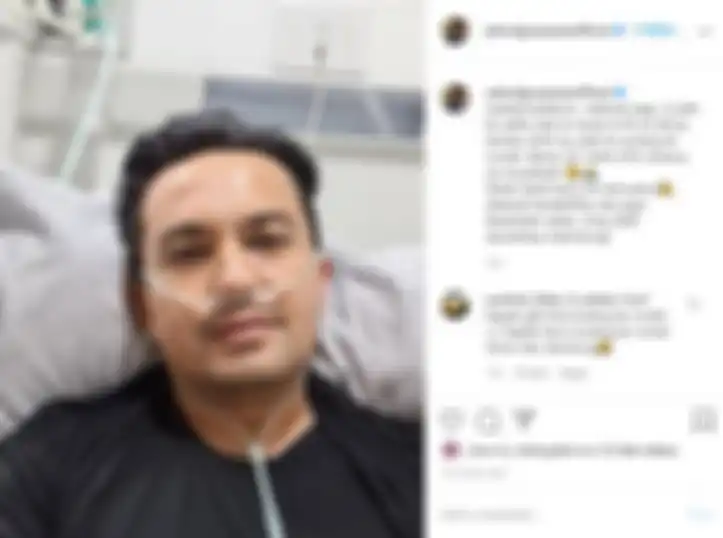 Masuk dalam jajaran artis yang menang pilkada 2020, Sahrul Gunawan malah kepergok terkapar di ranjang rumah sakit sampai harus gunakan selang oksigen. 