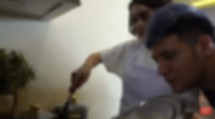 Irish Bella panik dengan ayam goreng yang dimasaknya
