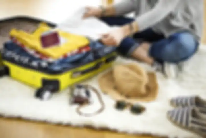 Packing untuk berlibur.