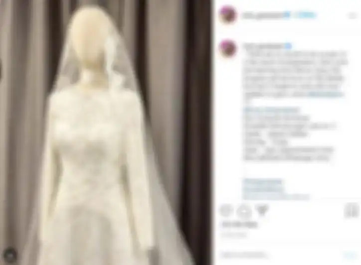 Gaun pengantin rancangan Ivan Gunawan