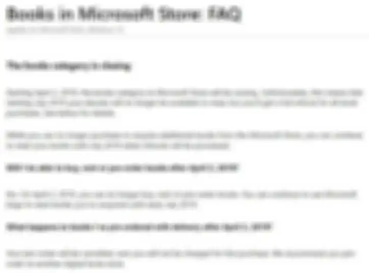 Pengumuman penghentian penjualan e-book di Microsoft Store