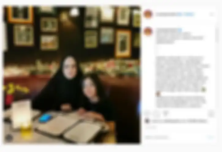 Unggahan Instagram Mulan Jameela