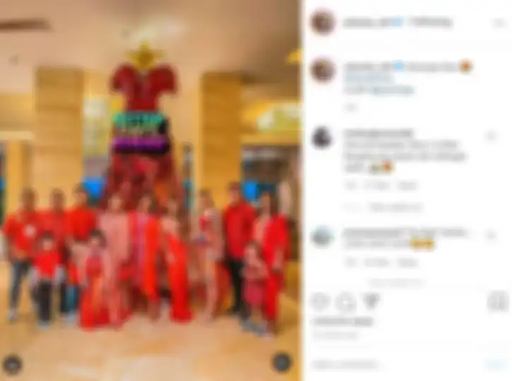 Keluarga Anang Hermansyah makan bersama keluarga Sarah Menzel.