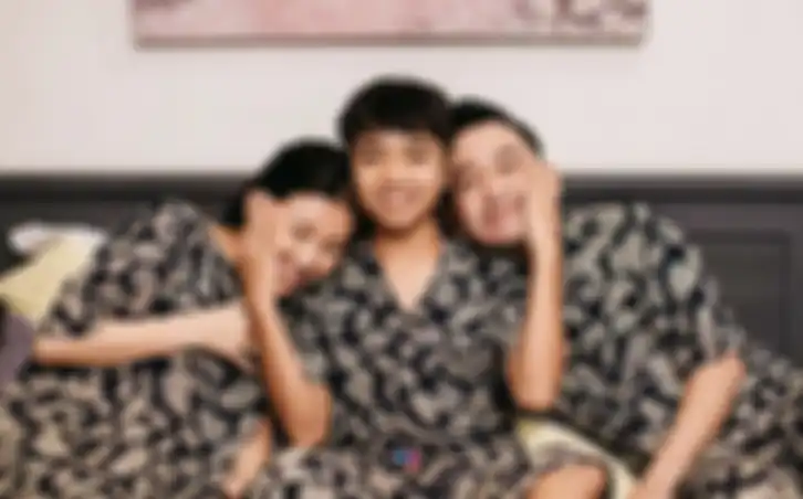 Betrand Peto, Sarwendah, dan Ruben Onsu.