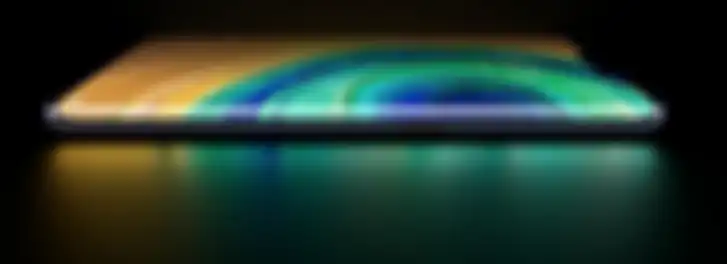 Desain layar Huawei Mate 30 Pro